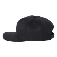 Flexfit 110 Flat Bill Snapback Hat - Custom Embroidered Hat