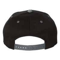 Flexfit 110 Flat Bill Snapback Hat - Custom Embroidered Hat