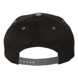 Flexfit 110 Flat Bill Snapback Hat - Custom Embroidered Hat