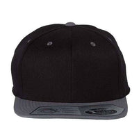 Flexfit 110 Flat Bill Snapback Hat - Custom Embroidered Hat