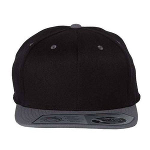 Flexfit 110 Flat Bill Snapback Hat - Custom Embroidered Hat