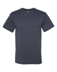 A JERZEES Midweight Dri-Power 50/50 T-Shirt with moisture management performance on a white background.