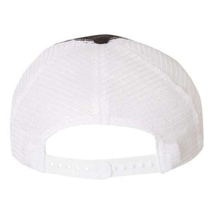 Richardson 111 Garment-Washed Snapback Trucker Hat - Custom Embroidered Hat