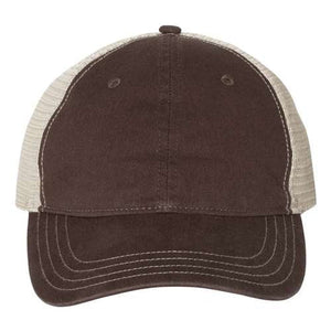 Richardson 111 Garment-Washed Snapback Trucker Hat - Custom Embroidered Hat