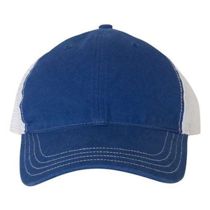 Richardson 111 Garment-Washed Snapback Trucker Hat - Custom Embroidered Hat