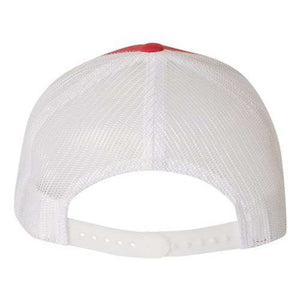 Yupoong Classics Six-Panel Retro Trucker Snapback Hat 6606 - Custom Embroidered Hat