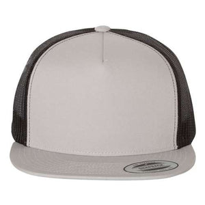 A YP Classics trucker hat with a grey and black design on a white background.