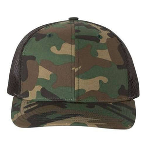 Patterned Snapback Trucker Cap