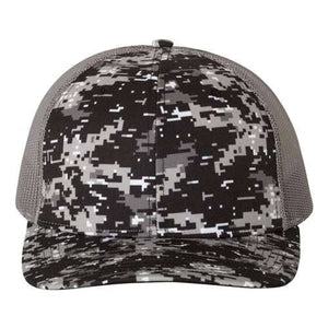 Patterned Snapback Trucker Cap