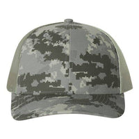 Patterned Snapback Trucker Cap