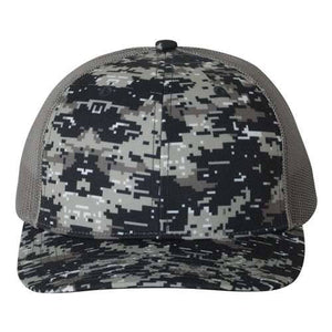 Patterned Snapback Trucker Cap