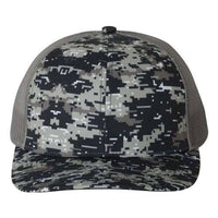 Patterned Snapback Trucker Cap