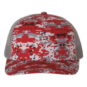 Patterned Snapback Trucker Cap