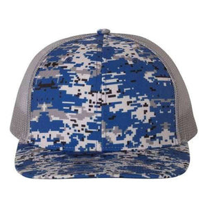 Patterned Snapback Trucker Cap