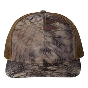 Patterned Snapback Trucker Cap