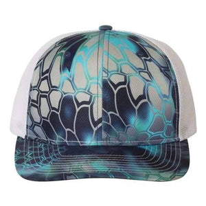 Patterned Snapback Trucker Cap
