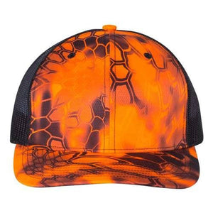 Patterned Snapback Trucker Cap