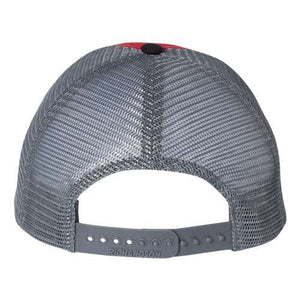 Richardson 111 Garment-Washed Snapback Trucker Hat - Custom Embroidered Hat