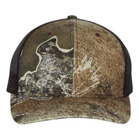 Patterned Snapback Trucker Cap