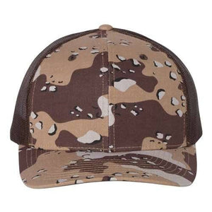 Patterned Snapback Trucker Cap