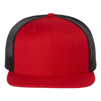 Richardson 511 Wool Blend Flat Bill Trucker Cap - Custom Embroidered Hat