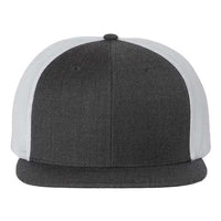 Richardson 511 Wool Blend Flat Bill Trucker Cap - Custom Embroidered Hat