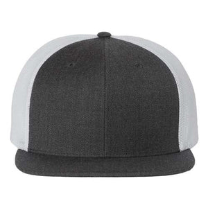 Richardson 511 Wool Blend Flat Bill Trucker Cap - Custom Embroidered Hat