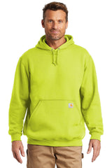 Carhartt's Carhartt Midweight Hoodie Sweatshirt CTK121 is a perfect blend of comfort and style. Made with a cotton/polyester blend, this hooded sweatshirt features the iconic Carhartt.