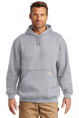 Carhartt Midweight Hoodie Sweatshirt CTK121 made of a cotton/polyester blend. It features the iconic Carhartt label.