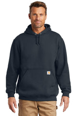 Carhartt Midweight Hoodie Sweatshirt CTK121 made from a cotton/polyester blend, featuring the iconic Carhartt label.