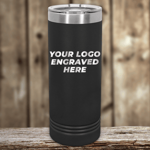 SAMPLE - Custom Logo 22 oz Skinny Tumbler - Price Includes Engraved Logo Sample and Volume Setup Fee