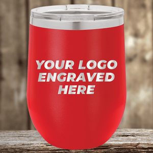 The Kodiak Coolers Realtor Closing Gift features your custom company logo engraved on a red insulated tumbler with a silver lid—a memorable promotional drinkware choice for clients.
