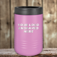 Kodiak Coolers Realtor Closing Gifts for Clients—pink insulated tumbler with black lid on wood, engraved with your custom company logo. Ideal as promotional drinkware or personalized mugs to showcase your brand.