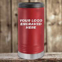 SAMPLE - Insulated Slim Beverage Holder - Price Includes Engraved Logo Sample and Volume Setup Fee