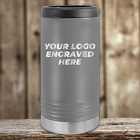 SAMPLE - Insulated Slim Beverage Holder - Price Includes Engraved Logo Sample and Volume Setup Fee