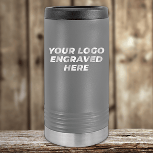 SAMPLE - Insulated Slim Beverage Holder - Price Includes Engraved Logo Sample and Volume Setup Fee