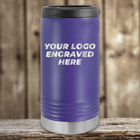 SAMPLE - Insulated Slim Beverage Holder - Price Includes Engraved Logo Sample and Volume Setup Fee