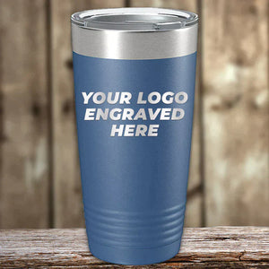 A Kodiak Coolers Custom Tumblers 20 oz with your Logo or Design Engraved - Special Bulk Wholesale Pricing K.