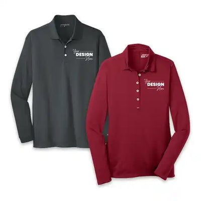 Custom Long Sleeve Polo Shirts