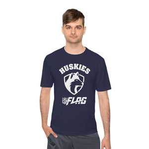 Huskies Flag Football - Unisex Moisture Wicking Dri Fit Style Tee Volume | Suamico, WI