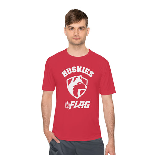 Huskies Flag Football - Unisex Moisture Wicking Dri Fit Style Tee Volume | Suamico, WI