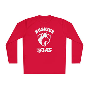 Huskies NFL FLAG Long Sleeve Tee — Lightweight Team Fan Shirt