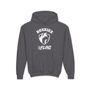 Youth Huskies Flag Football - Unisex Heavy Blend™ Hooded Sweatshirt Volume | Suamico, WI