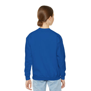 Youth Huskies Flag Football - Unisex Heavy Blend™ Crewneck Sweatshirt Volume | Suamico, WI