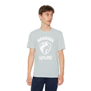 Youth Huskies Flag Football - Moisture Wicking Dri Fit Style Performance Tee Volume | Suamico, WI