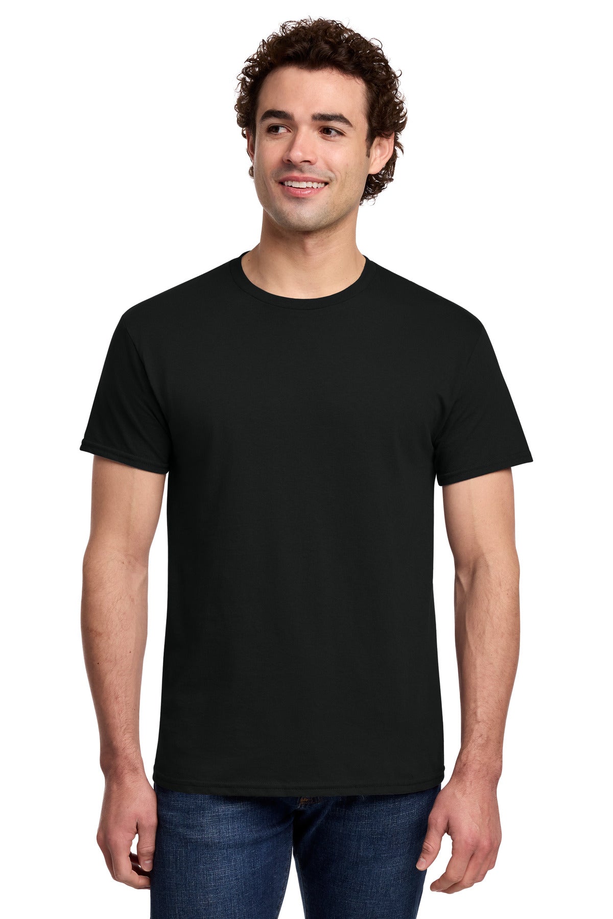 Custom screen-printed Gildan 3000 t-shirt bulk pack