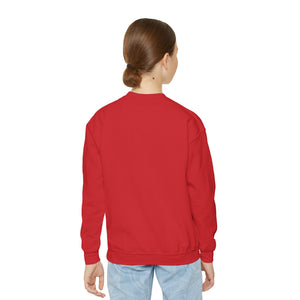 Youth Huskies Flag Football - Unisex Heavy Blend™ Crewneck Sweatshirt Volume | Suamico, WI