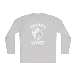 Huskies NFL FLAG Long Sleeve Tee — Lightweight Team Fan Shirt
