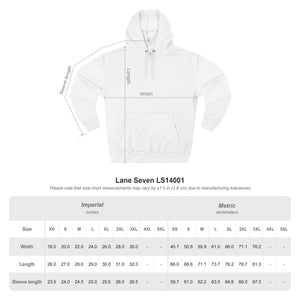 Huskies Flag Football - Three-Panel Fleece Hoodie Volume | Suamico, WI