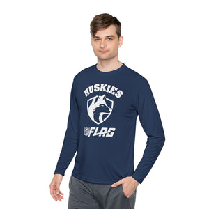 Huskies NFL FLAG Long Sleeve Tee — Lightweight Team Fan Shirt